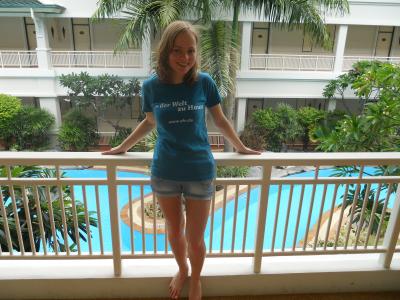 So siehts hier aus wenn ich aus dem Hotelzimmer geh :P *-*